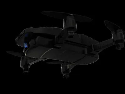 drone camera 3D model