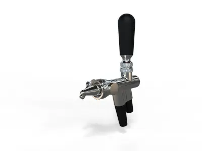Beer tap faucet 3D model
