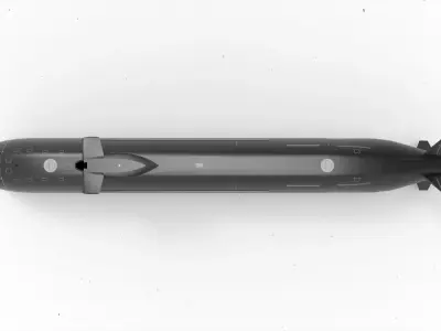 Taigei Class Submarine 3D model