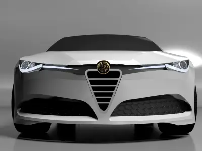 Alfa Romeo 169 3D model
