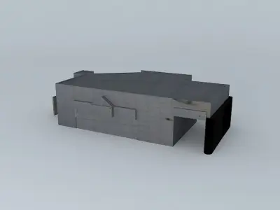 Convenience of ipiranga post Free 3D model