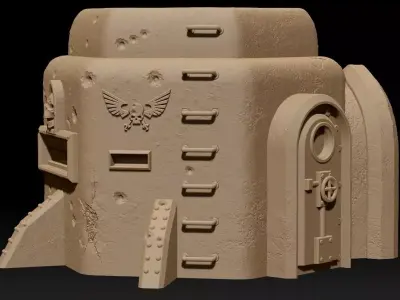 Bunker 2 3D print model