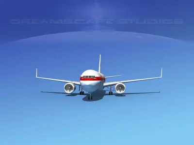 Boeing 767-300 Martinair 3D model