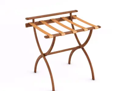 Folding Artist Chair 3D model