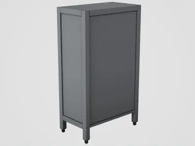 Patio Cabinet Free low-poly 3D model