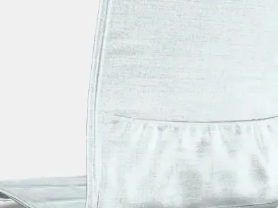 LAKTARE Chair cover Low-poly 3D model