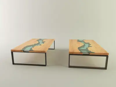 river table Free 3D model