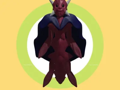 Magic Ant Low-poly 3D model