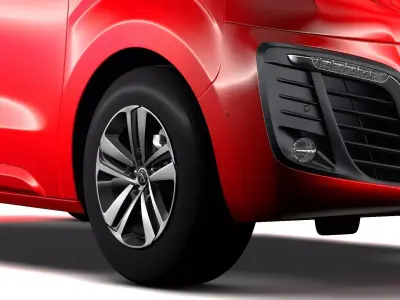 Peugeot Expert L1 2017 3D model