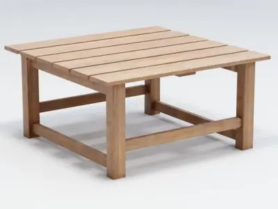 Mirror Lake Garden Table 3D model