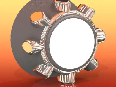 Volume knob Free 3D model