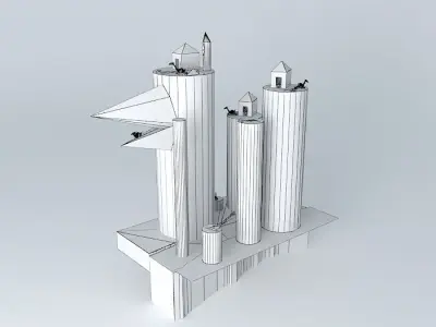 Feather canyon Free 3D model