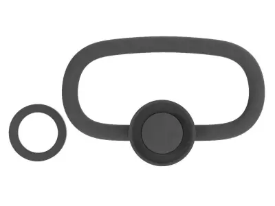 QD Swivel and QD Ring Magpul Rifle Sling Attachment Detail Part 3D model