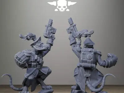 Raticus Officer 3D print model
