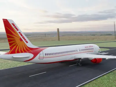 airindia Low-poly 3D model