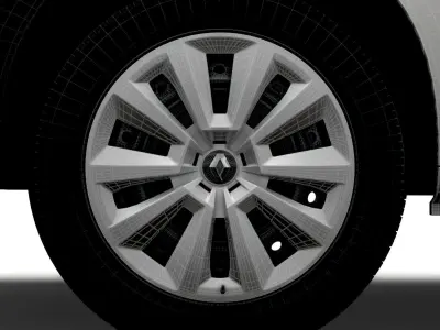 Renault Kangoo 2021 wheel 3D model