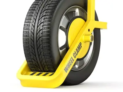 Wheel Clamp 3D model