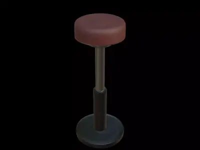 Chair Set Series 10 PBR 4K Free 3D model