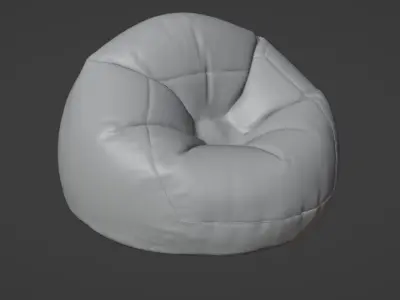 Bean bag Free 3D model purchase