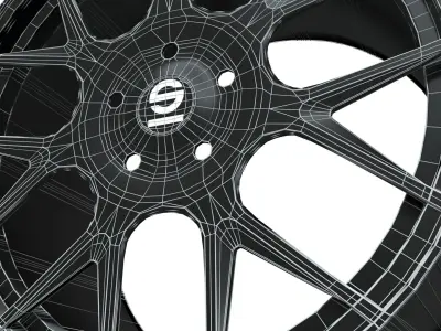 OZ Procorsa Low-poly 3D model