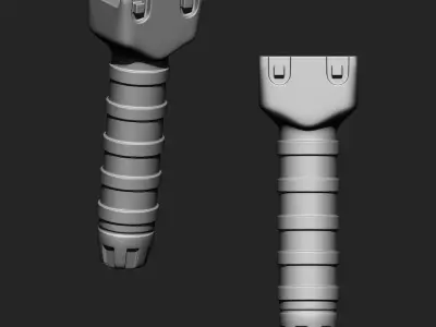 Gun Parts IMM Brush Pack 19 in One Vol 5 3D model