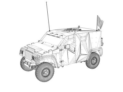 Auverland Panhard PVP - Collection 3D model