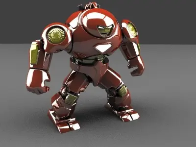 Buster Armor 3D model