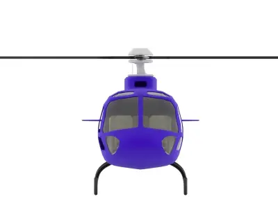 Eurocopter AS350 Ecureuil 3D model
