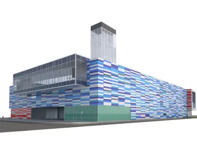 Gary Comer Youth Center 3D model