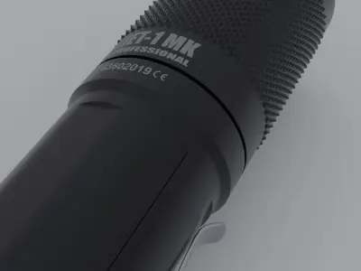 Pocket flashlight 3D model