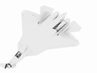 SU-57 Felon 3D model