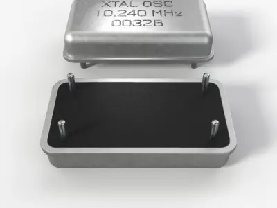 Oscillator with 2K PBR textures Low-poly 3D model