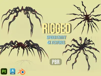 Spider Entity from the Backrooms 3D model