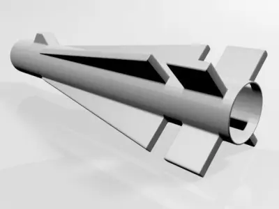 Missile 06 3D model