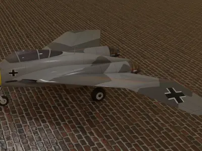 Heinkel HE P 1097 B II 3D model