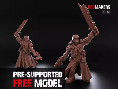 Steel Guard - Officer of the Imperial Force Free 3D print model