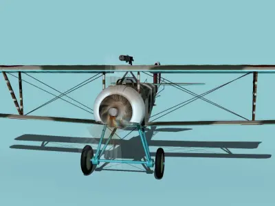 Nieuport 11 VHP V03 3D model