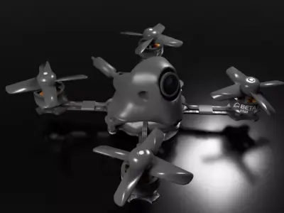 Betta FPV HXX100 - 3D Model Game Ready Low-poly 3D model