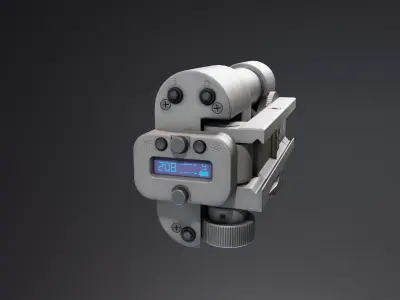 Radius Rangefinder Low-poly 3D model