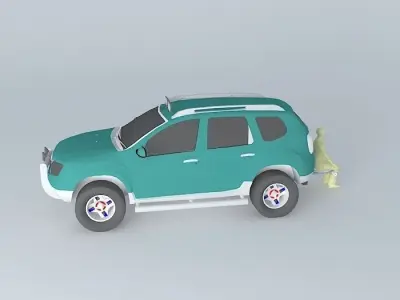 Dacia Duster - Arctic Cruiser Free 3D model