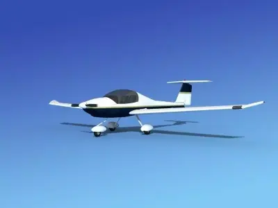 Daimond DA-20 Katana V06 3D model