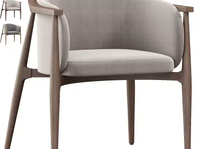 Arya K chair Free low-poly 3D model