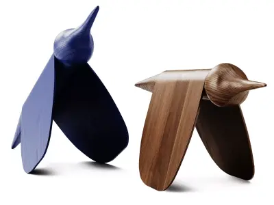 Gazzda Tica Oak Decorative Object 3D model