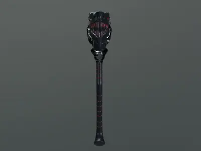 Dino Hammer Low-poly 3D model