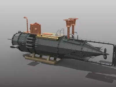 U-Boot U2 3D model