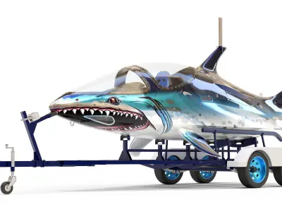 Seabreacher Shark 3D model