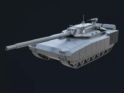 Tank ZTZ 20 Ready for 3D printing 3D print model