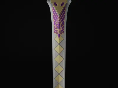 Excalibur Proto Sword of Promised Victory 3D model