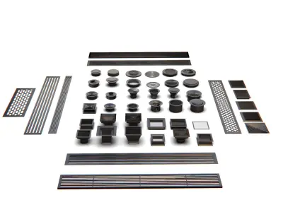 Vents Kitbash 3D model