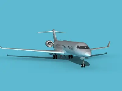 Bombardier Global 7000 V00 3D model